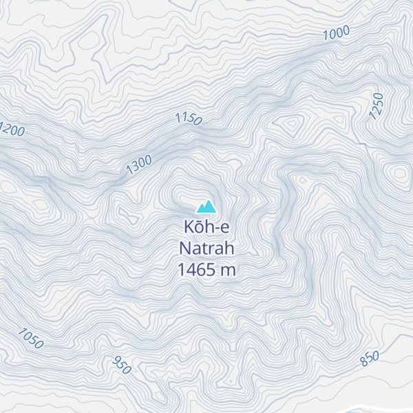 Map of Kōh-e Natrah