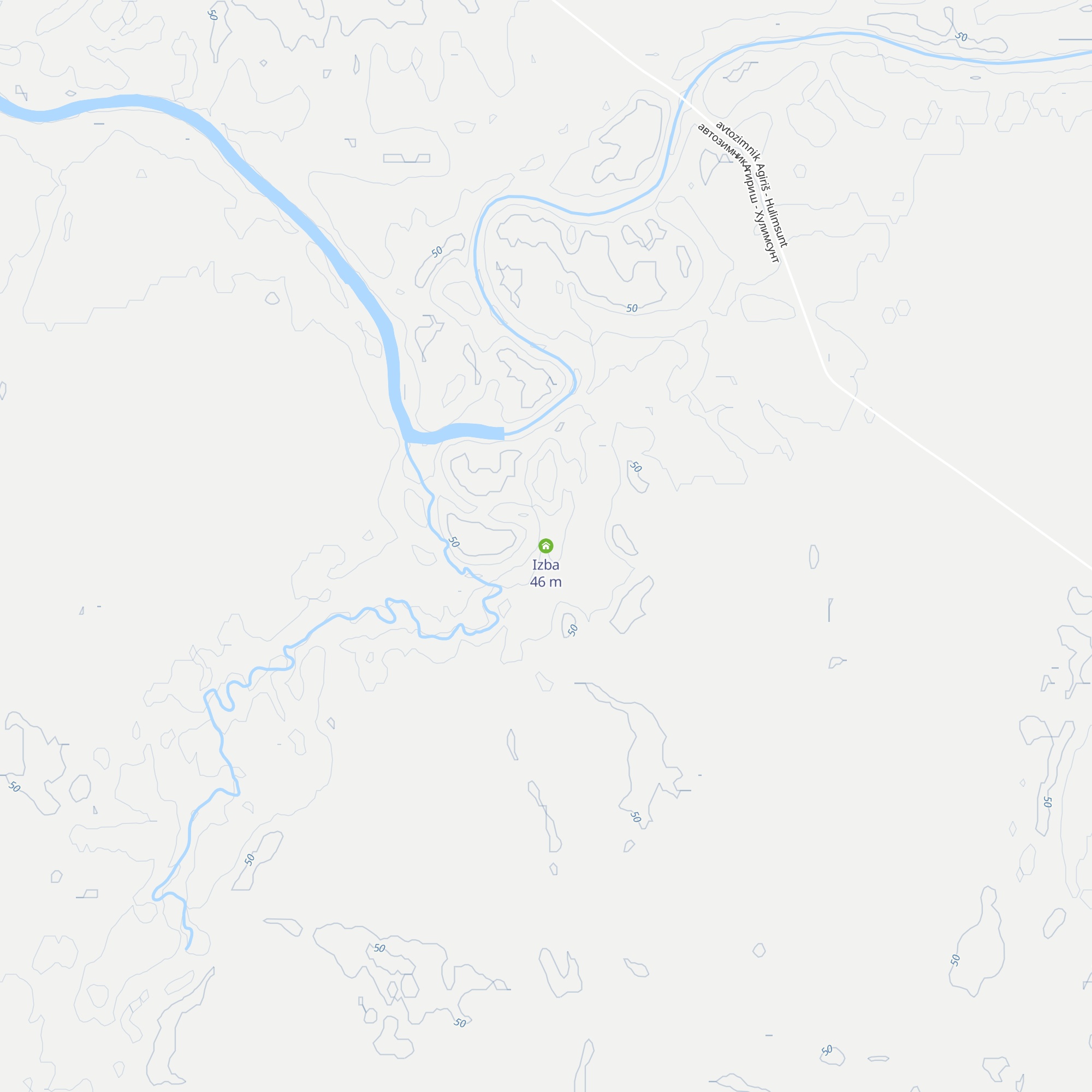 Izba map