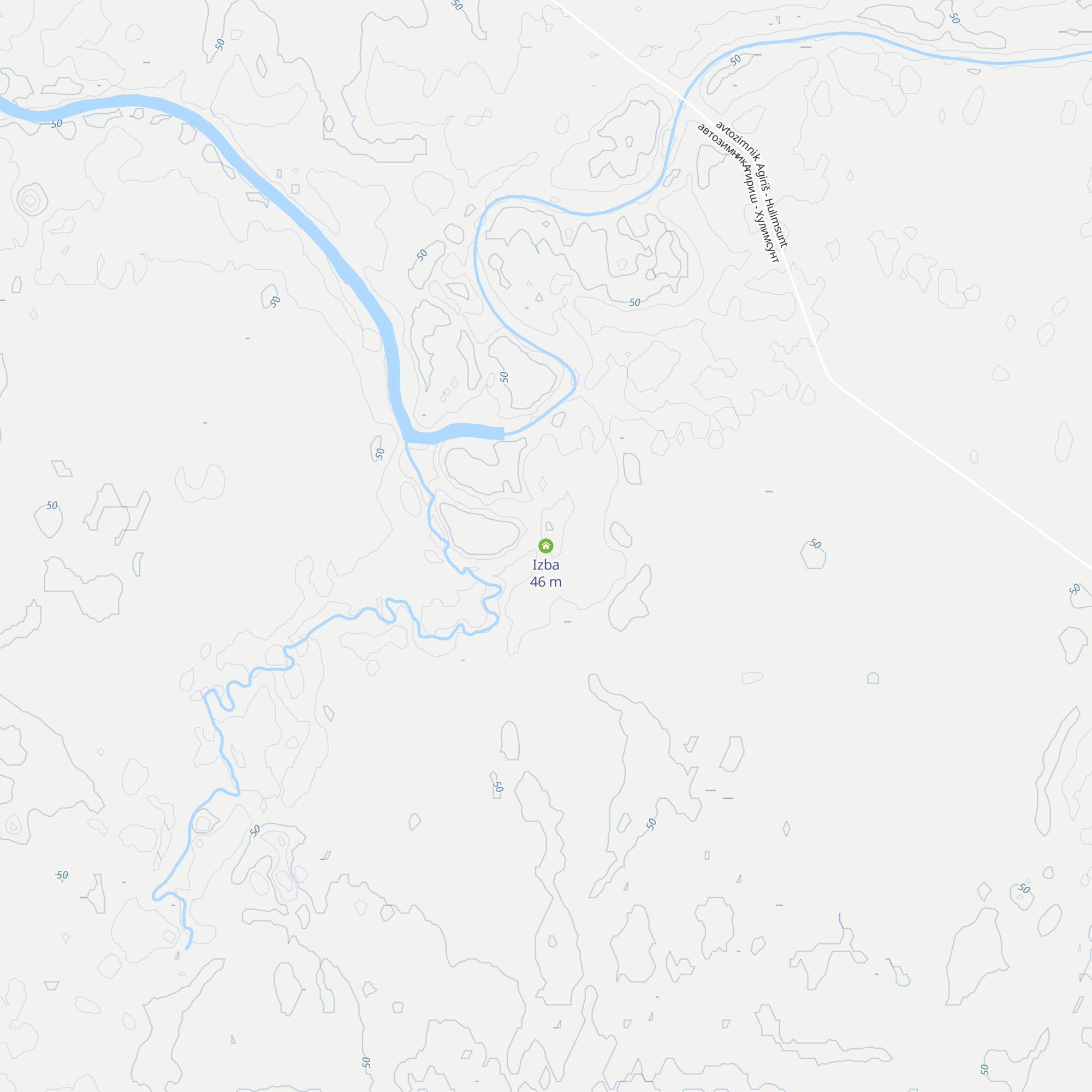 Izba map