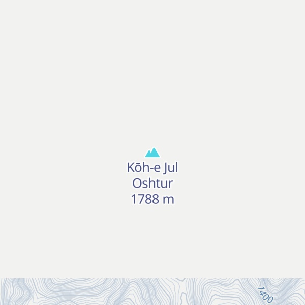 Map of Kōh-e Jul Oshtur