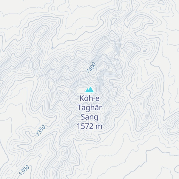 Map of Kōh-e Taghār Sang