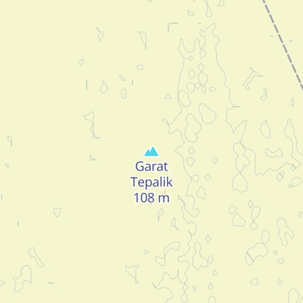 Map of Garat Tepalik