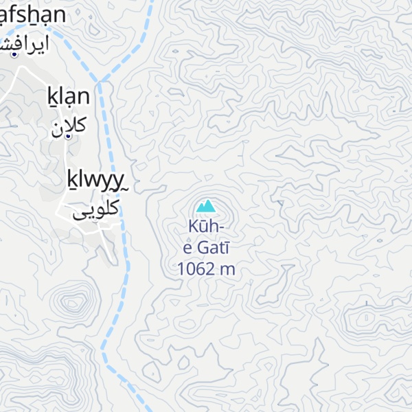 Map of Kūh-e Gatī