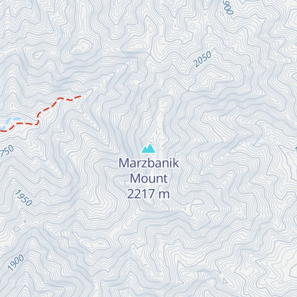 Map of Marzbanik Mount