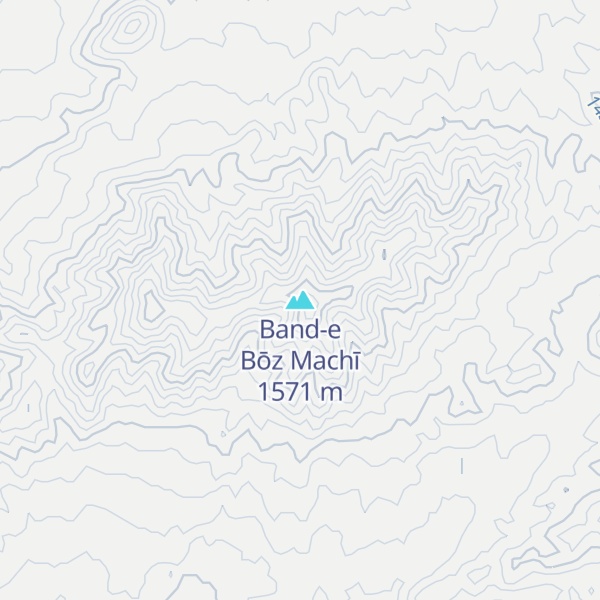 Map of Band-e Bōz Machī
