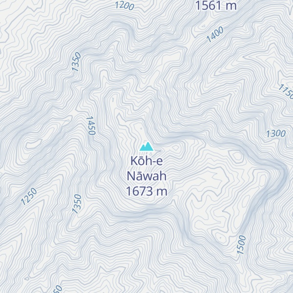 Map of Kōh-e Nāwah