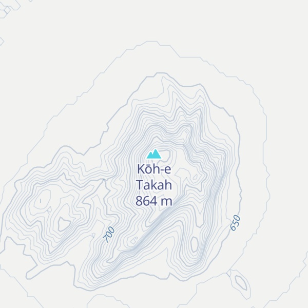 Map of Kōh-e Takah