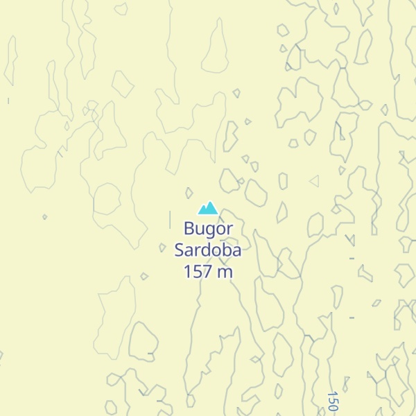 Map of Bugor Sardoba