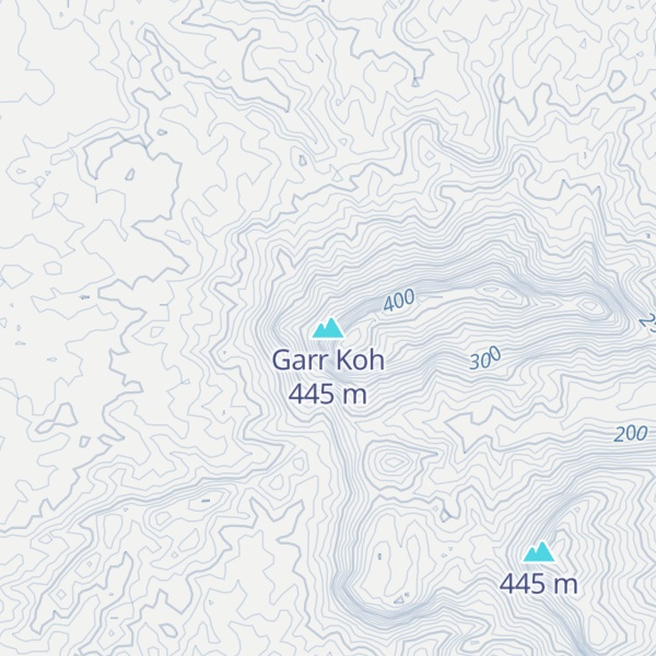 Map of Garr Koh