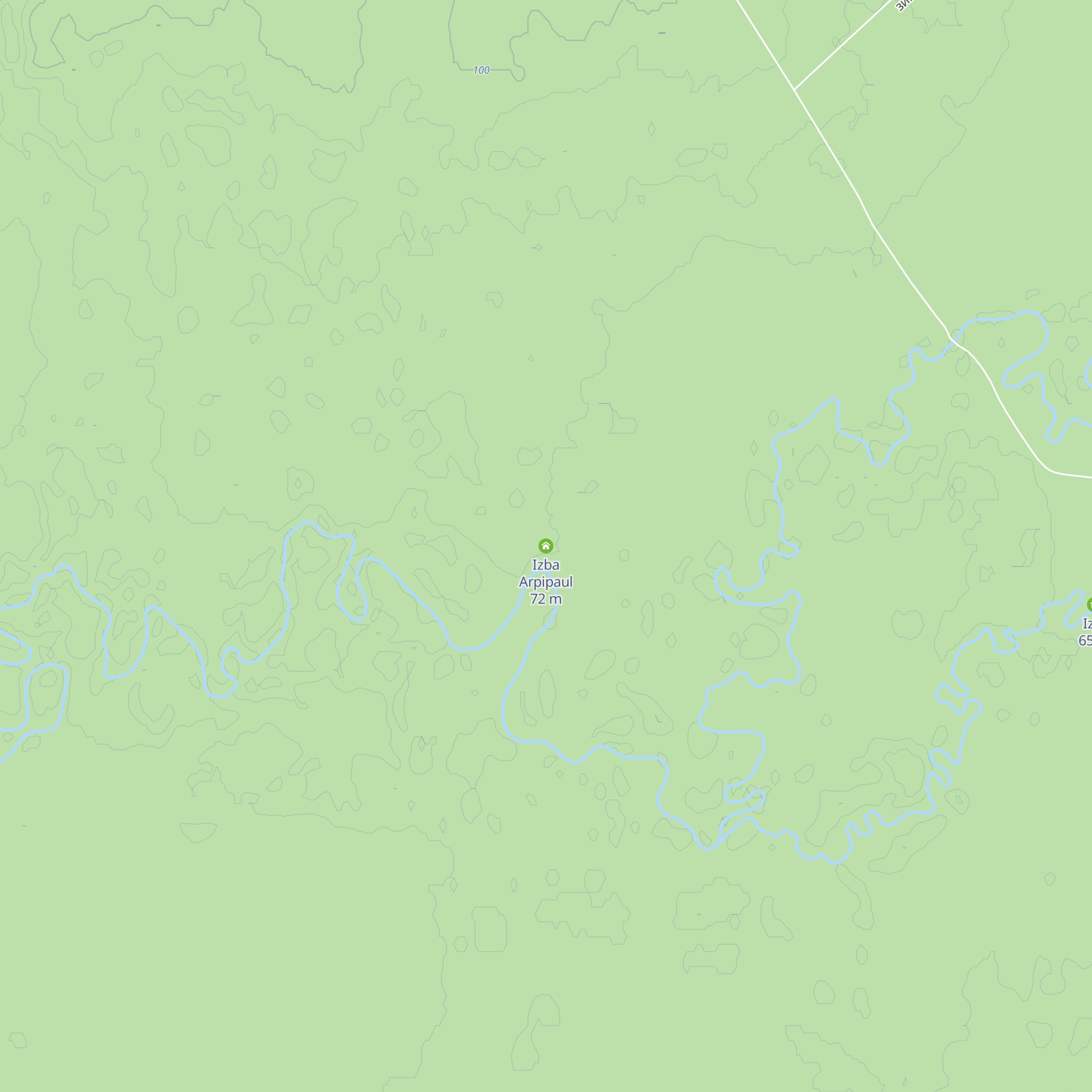 Izba Arpipaul map