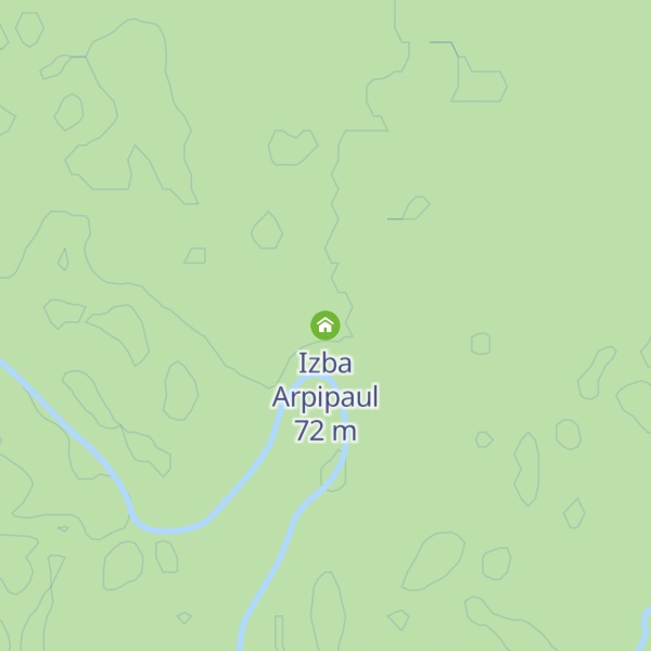 Map of Izba Arpipaul