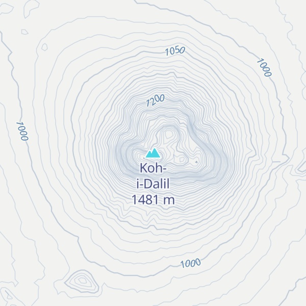 Map of Koh-i-Dalil