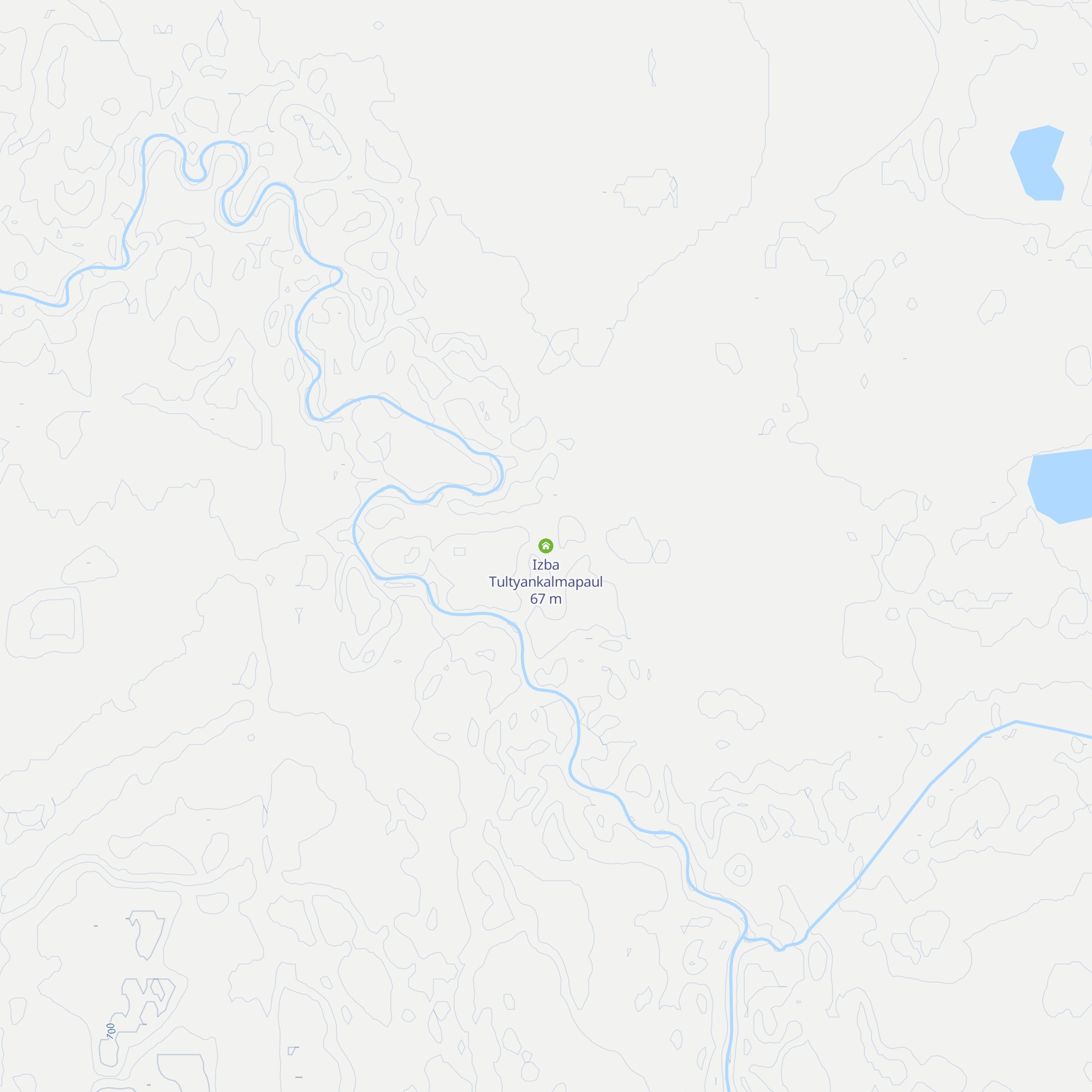 Izba Tultyankalmapaul map