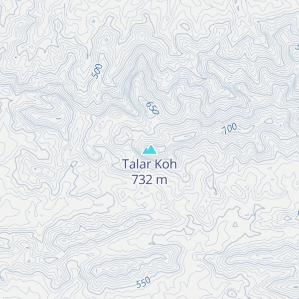 Map of Talar Koh