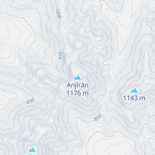 Map of Anjīrān