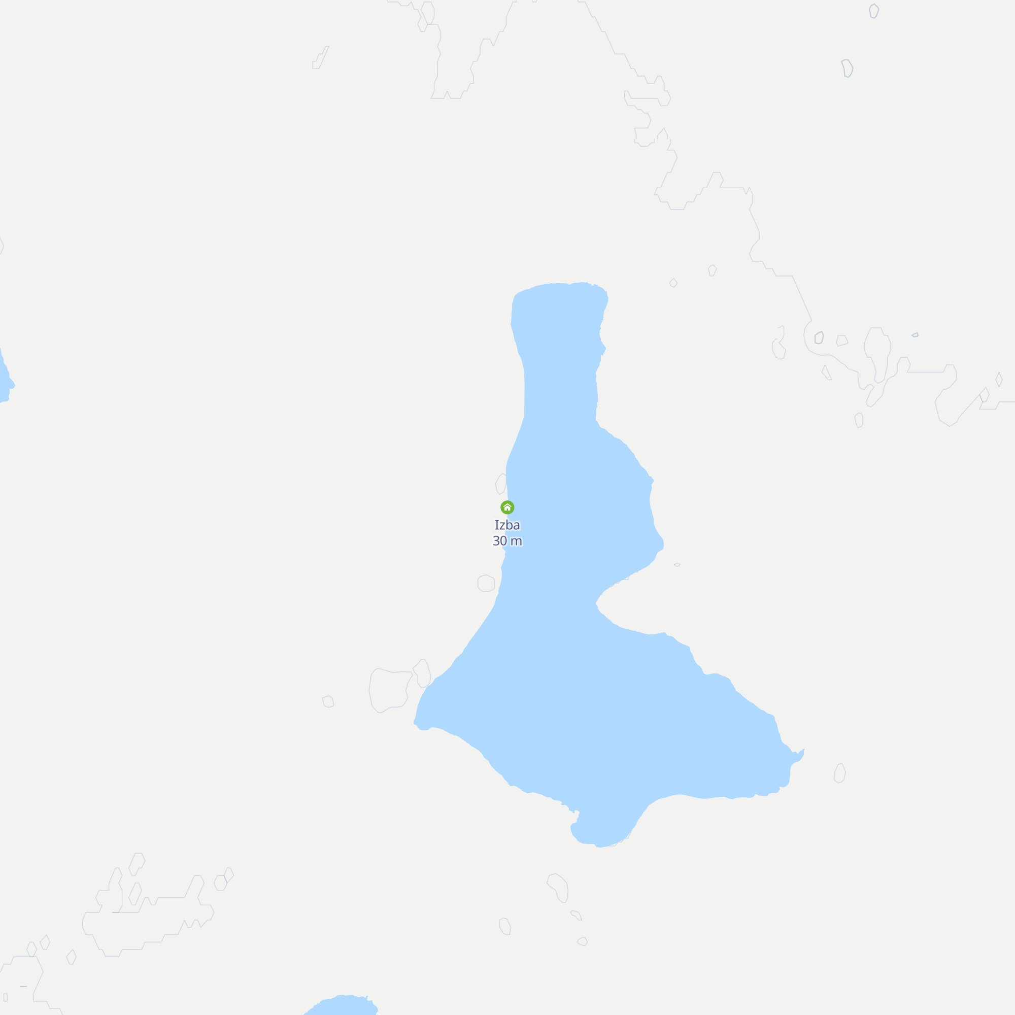Izba map
