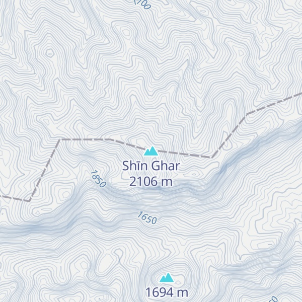 Map of Shīn Ghar