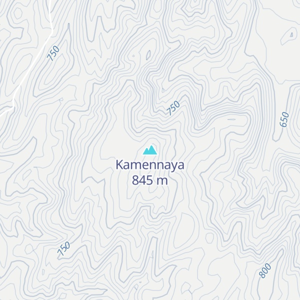 Map of Kamennaya