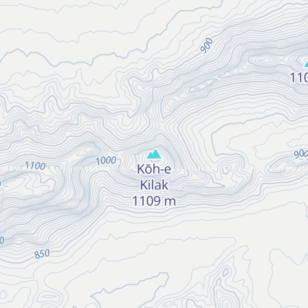 Map of Kōh-e Kilak