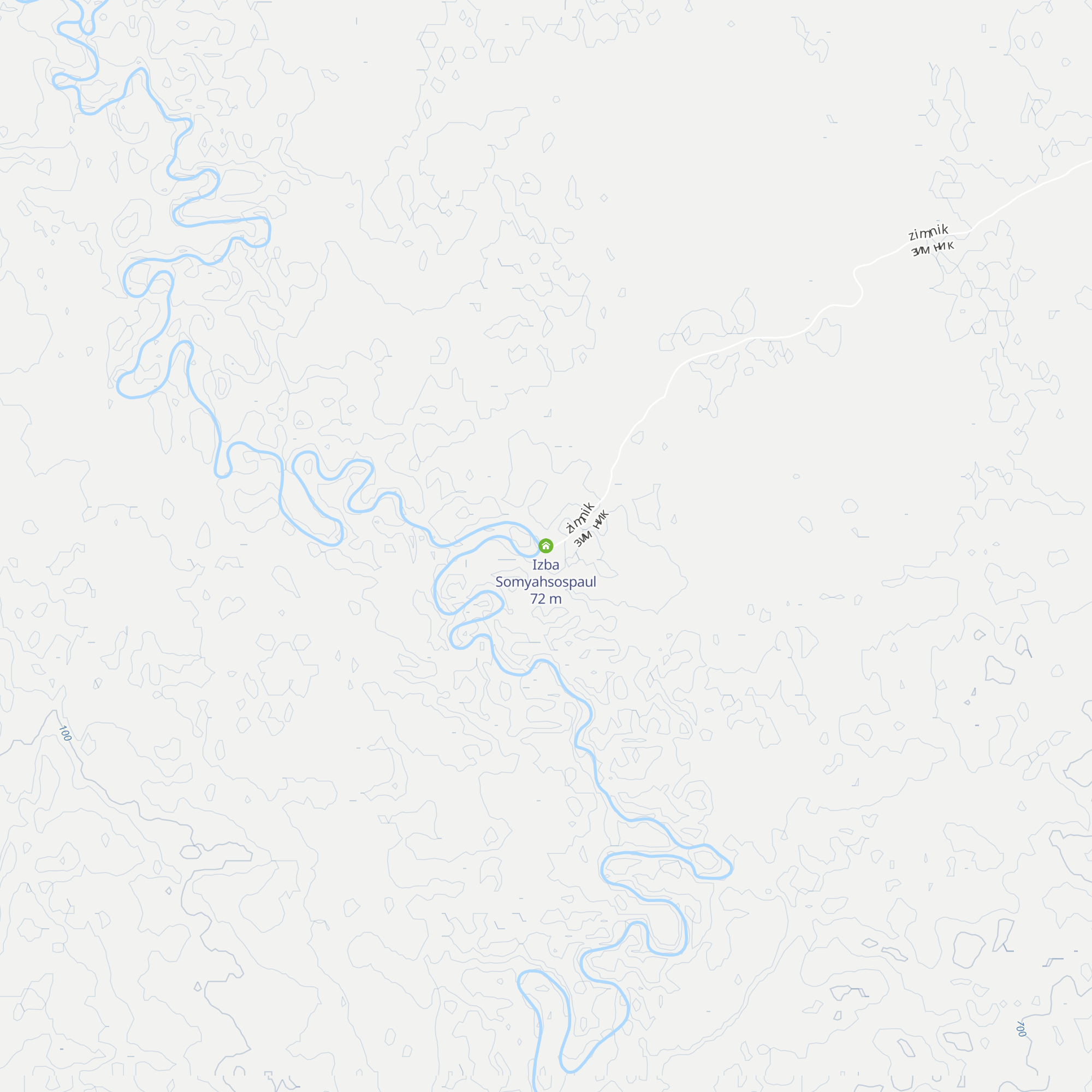 Izba Somyahsospaul map