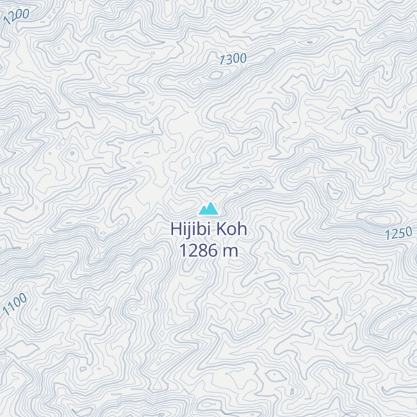 Map of Hijibi Koh