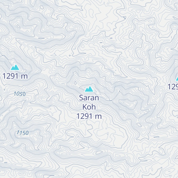 Map of Saran Koh