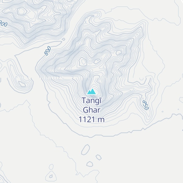 Map of Tangī Ghar