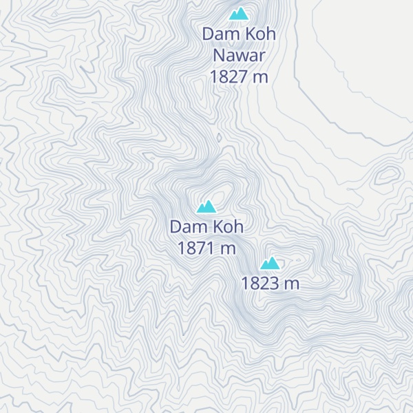 Map of Dam Koh