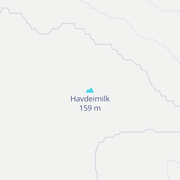 Map of Havdeimilk