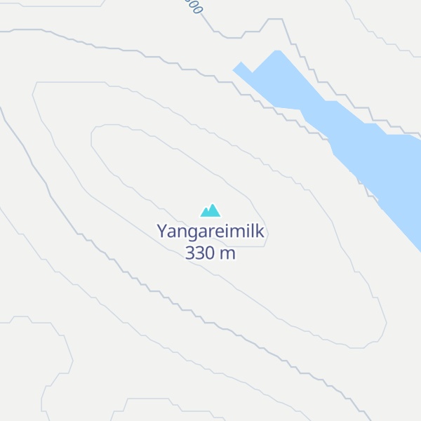 Map of Yangareimilk
