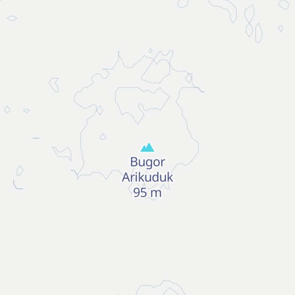 Map of Bugor Arikuduk