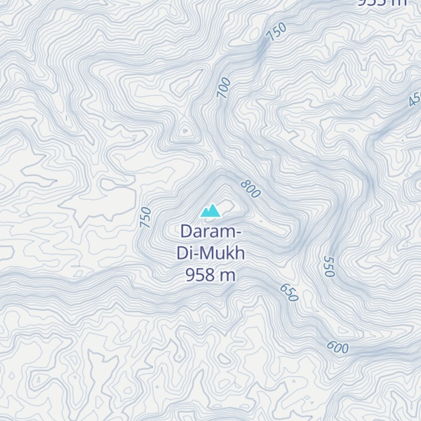 Map of Daram-Di-Mukh