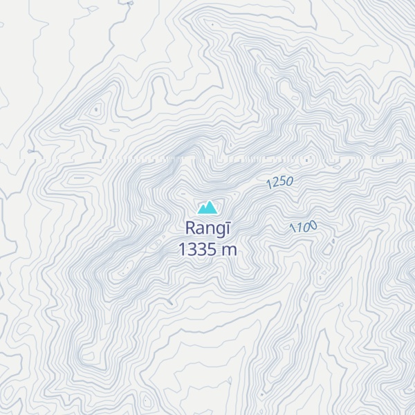 Map of Rangī