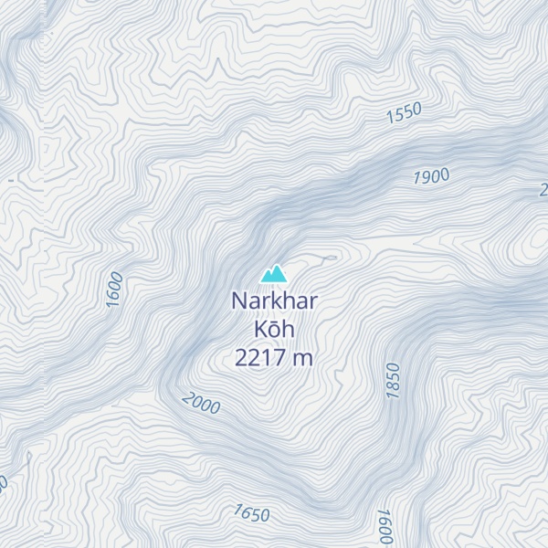 Map of Narkhar Kōh