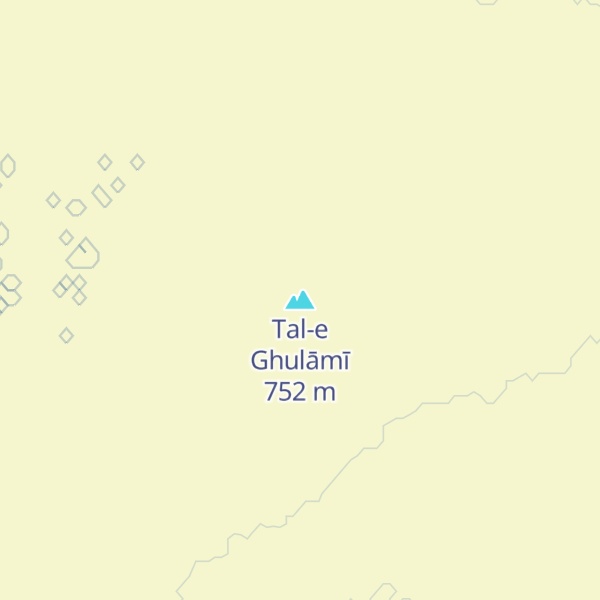 Map of Tal-e Ghulāmī