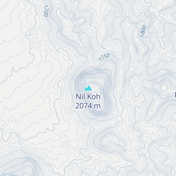 Map of Nil Koh