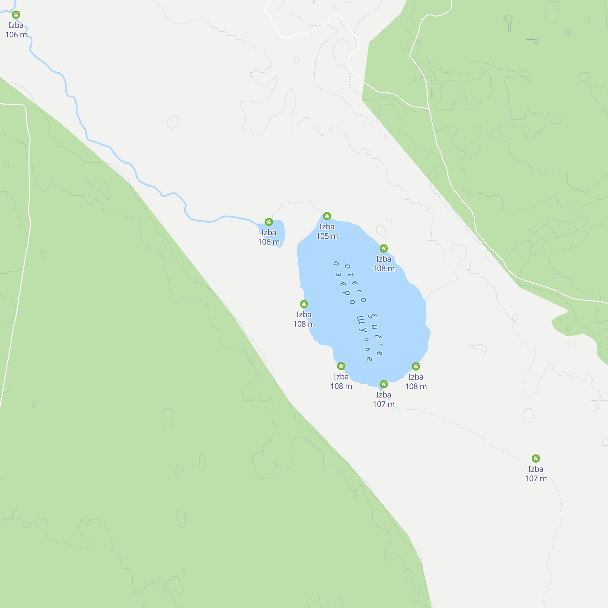 Izba map