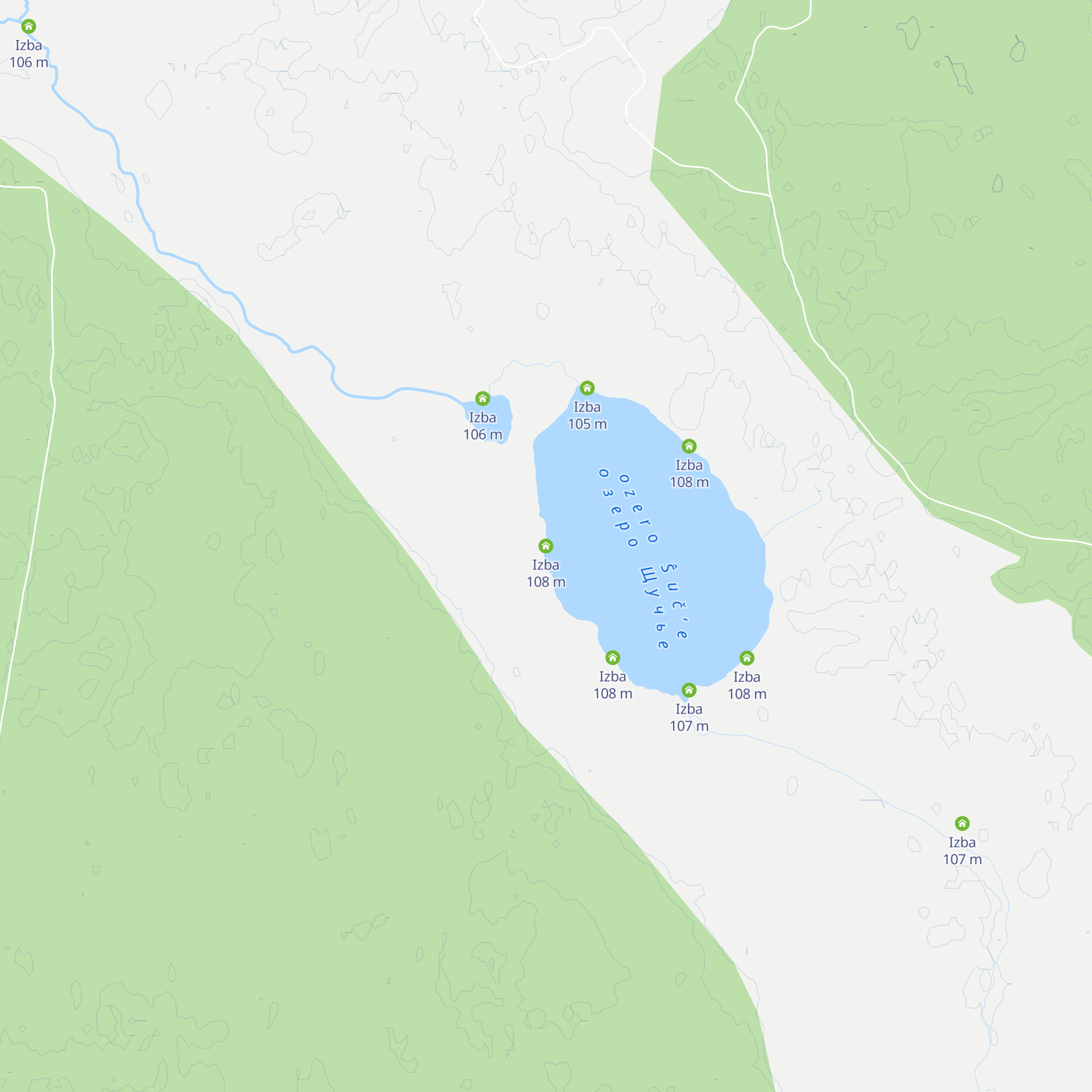 Izba map