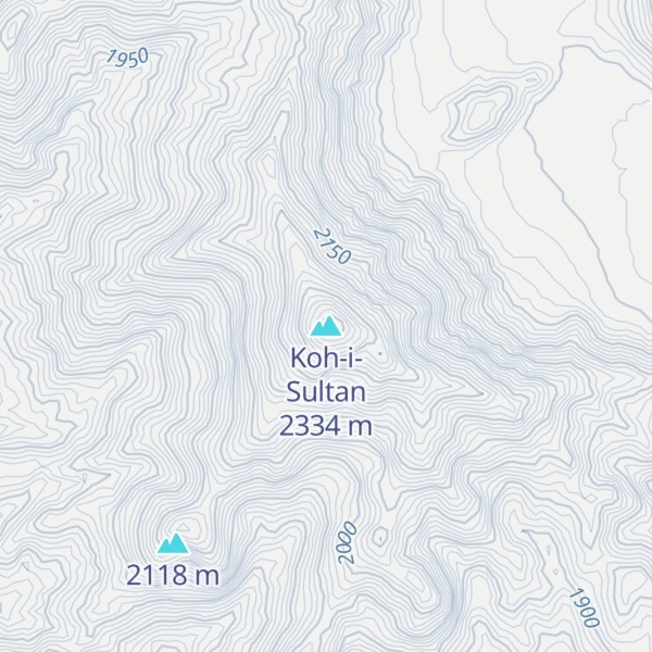 Map of Koh-i-Sultan