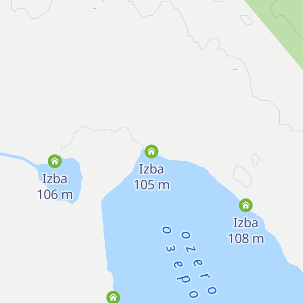 Map of Izba