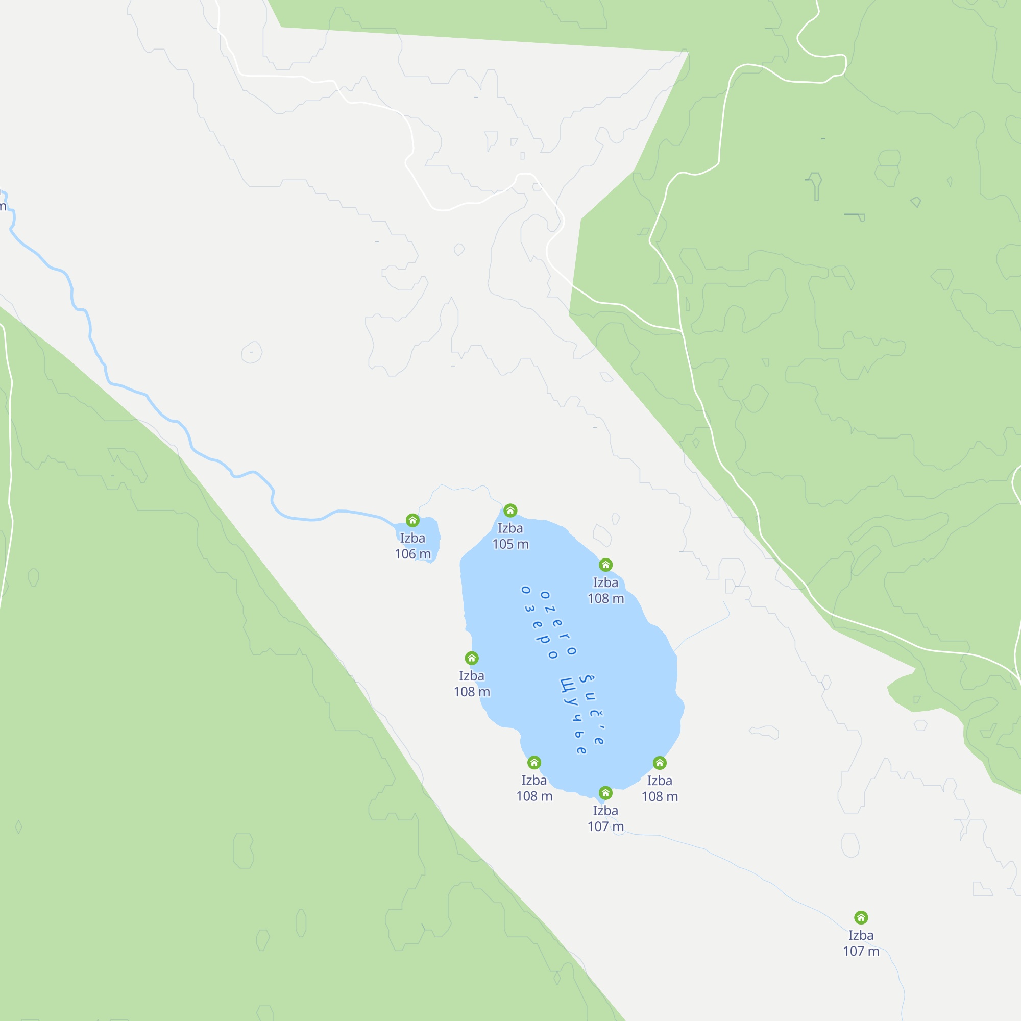 Izba map