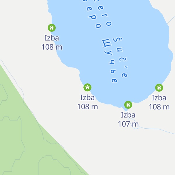 Map of Izba