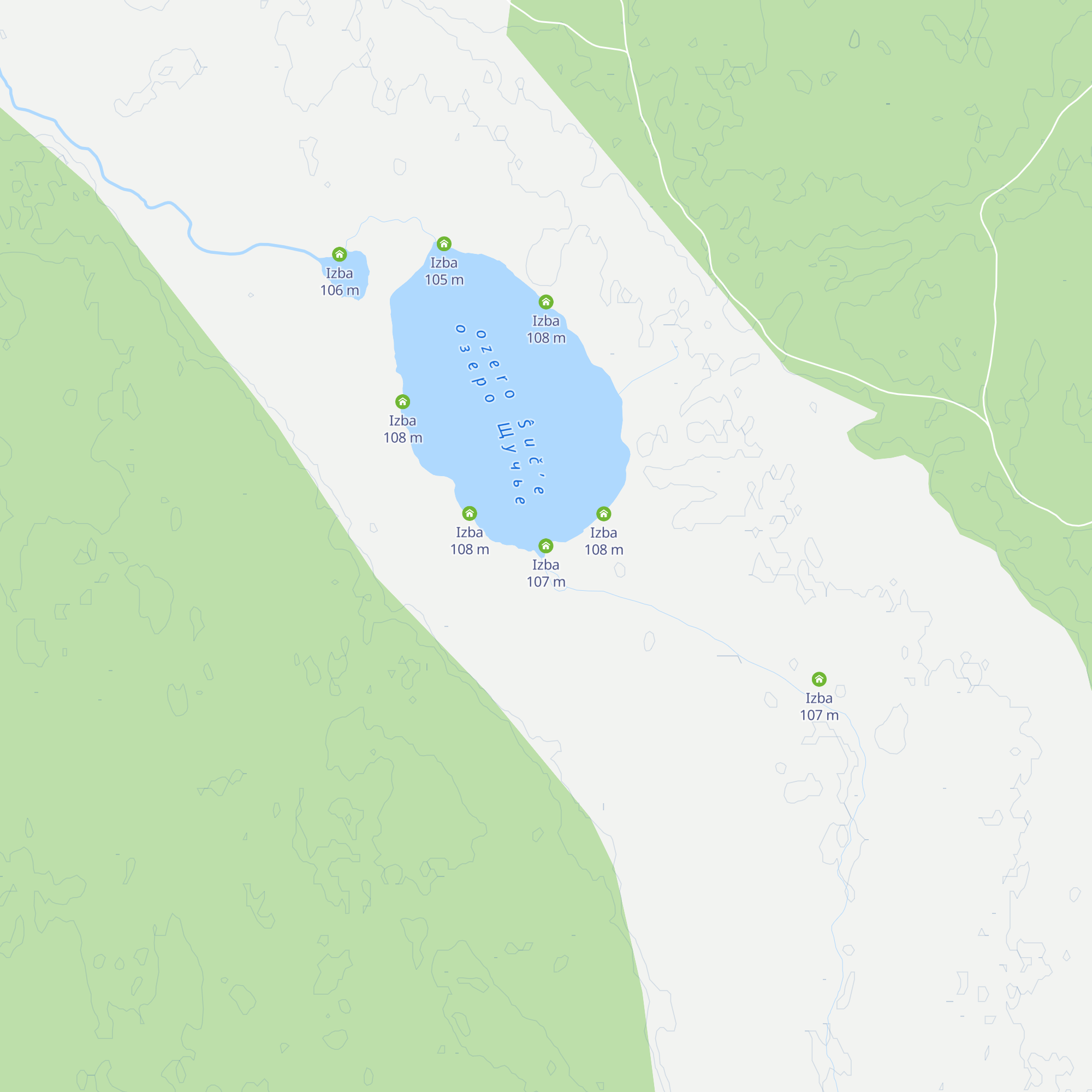 Izba map