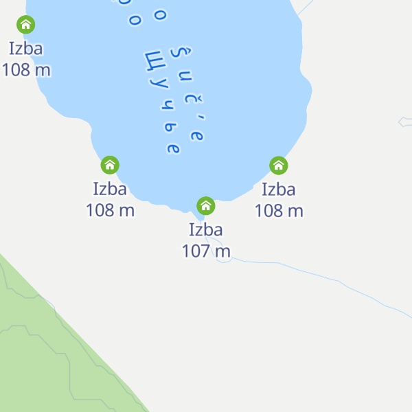 Map of Izba