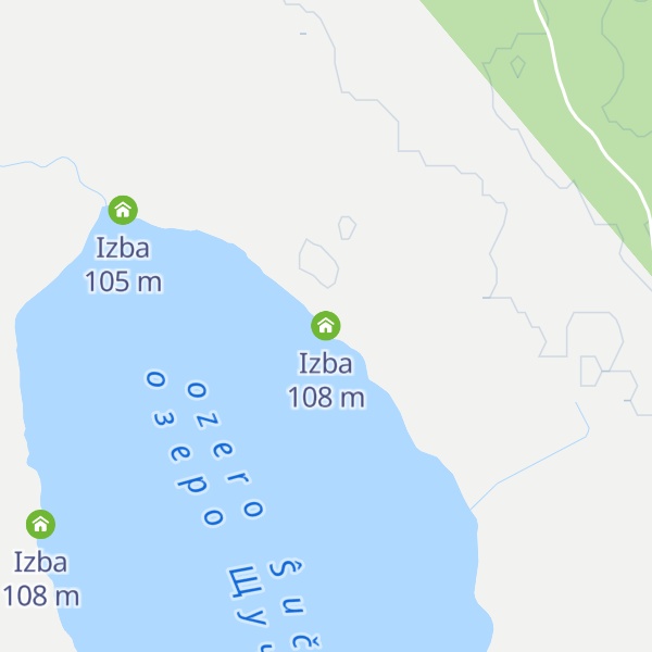 Map of Izba