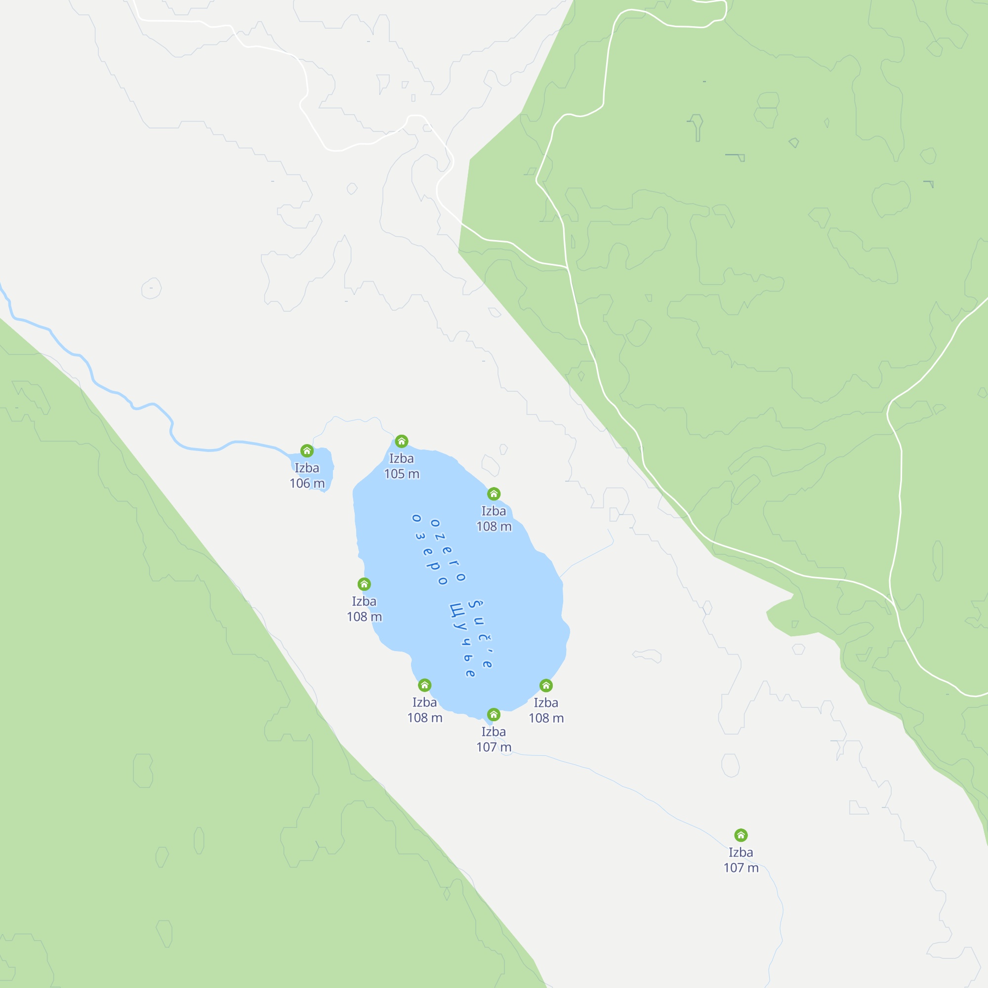 Izba map