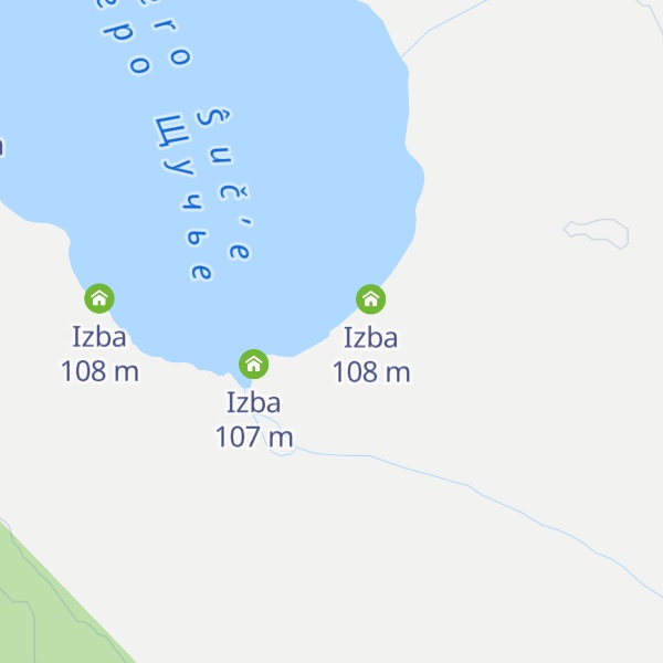 Map of Izba