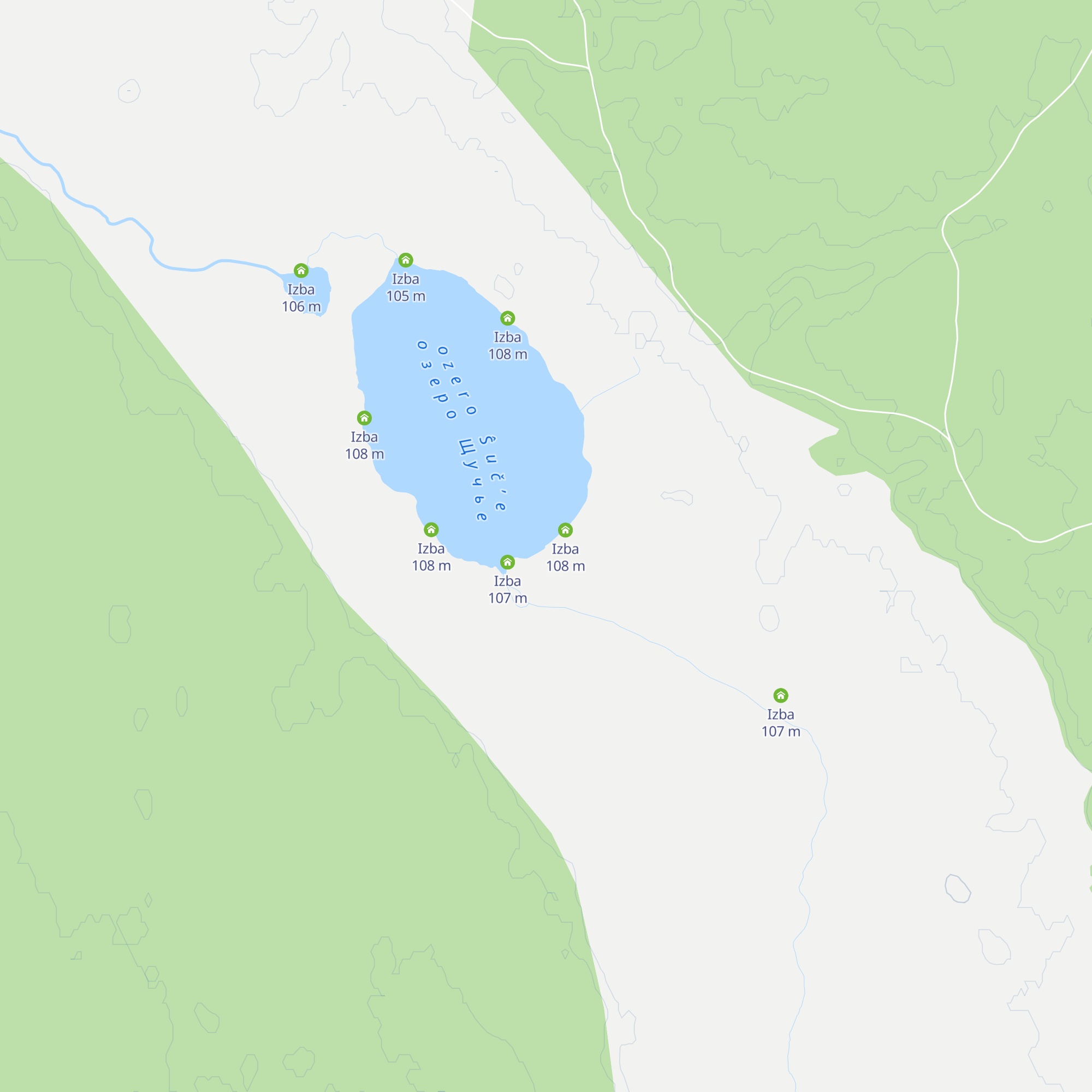 Izba map