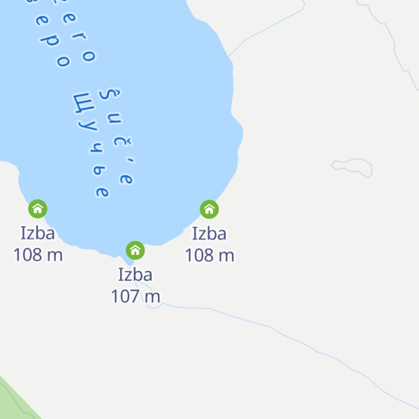 Map of Izba