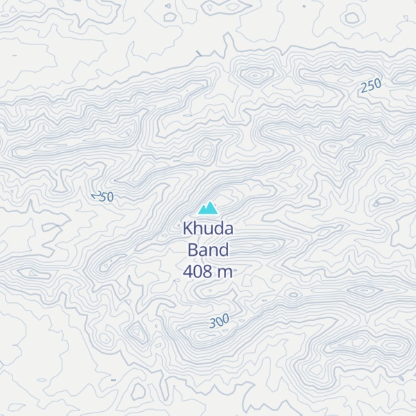 Map of Khuda Band